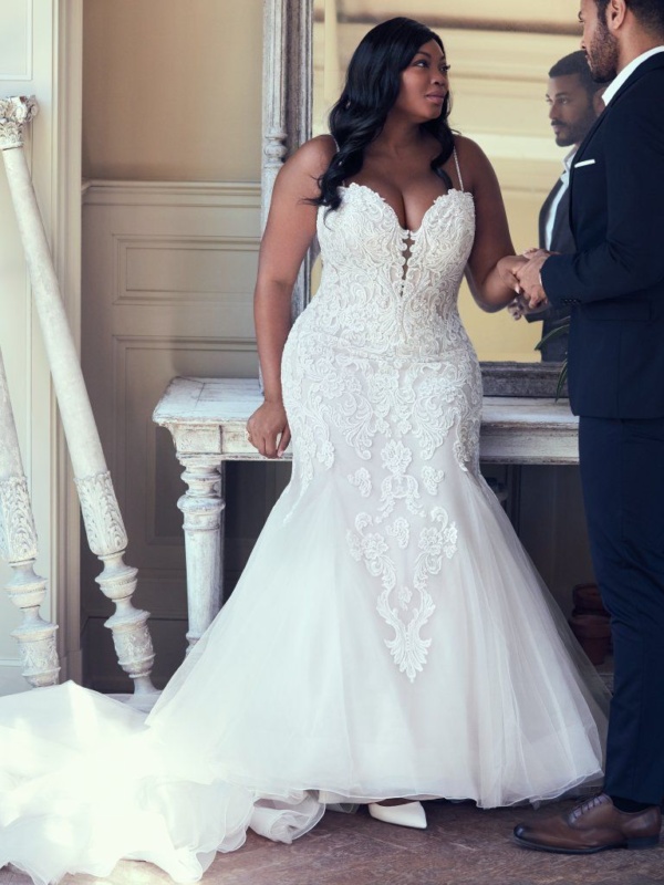 Fit and Flare Bridal Gown